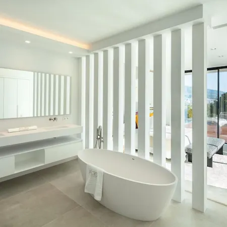 Βίλα Vacation I Almost Heaven, New Built Villa, Rooftop Jacuzzi, Infinity Heated Pool