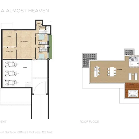 Vacation I Almost Heaven, New Built Villa, Rooftop Jacuzzi, Infinity Heated Pool